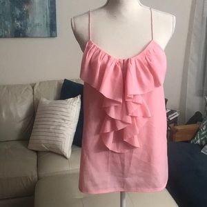 H&M Ruffle front tank